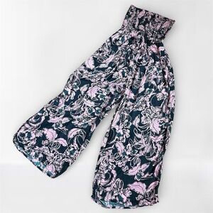 Maaji Floral Tube Top Smocked Romper Size S